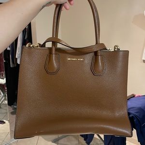Michael kors cognac brown purse